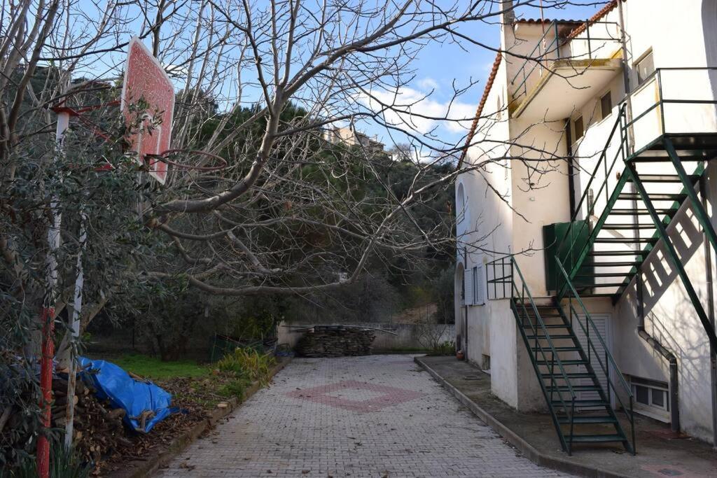 Ferienwohnung Ολόκληρος Όροφος Αγροτική Οικία Néos Pírgos Exterior foto